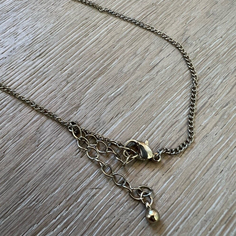Gold and Amethyst Long Tassel Necklace - Picture 5 of 6